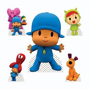 Pocoyo 1 Display de Chão e 4 de Mesa