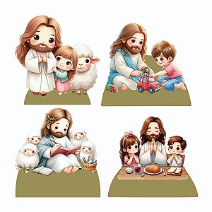 Jesus 1 - 4 Displays 25cm