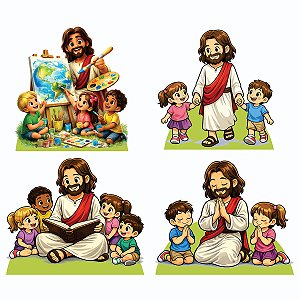 Jesus 2 - 4 Displays 25cm