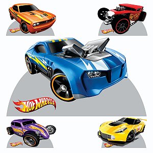 Hotwheels 1 Display de Chão e 4 de Mesa