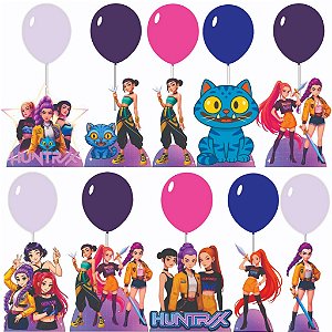 Guerreiras do Kpop Centro de Mesa