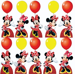 Minnie Vermelha Centro de Mesa