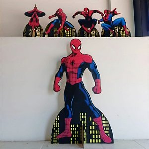Homem Aranha 1 Display de Chão e 4 de Mesa