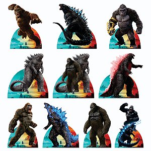 GodZilla X King Kong Displays