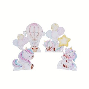 Unicórnio 4 Displays 25cm
