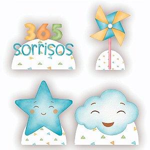 365 Sorrisos 4 Displays 25cm