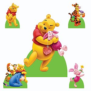 Ursinho Pooh 1 Display de Chão e 4 de Mesa