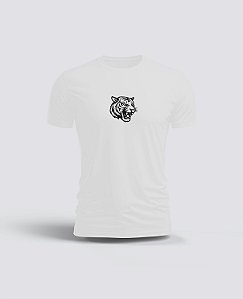 Camiseta Alta Performance Dryfit Masculina Branca Treino, Corrida e Conforto - Tiger Club