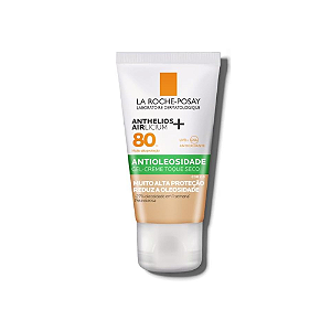 La Roche-Posay Anthelios Airlicium FPS 80 com Cor 2.0 – Gel-Creme Antioleosidade 40 g