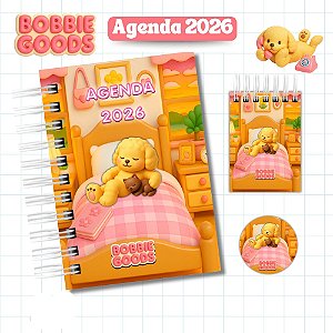 Agenda 2026 Cute | Diário Organizador com Capa Fofa | Planejamento Diário e Calendário