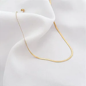 PULSEIRA DUPLA FITA 2.5MM EM OURO 18K