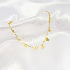 COLAR MEDALHAS EM OURO 18K