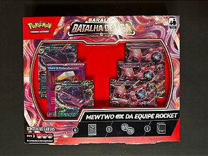 Baralho de Batalha Pokémon - Mewtwo ex da Equipe Rocket