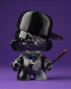 Boneco Art Toy - Munny Street Art Preto