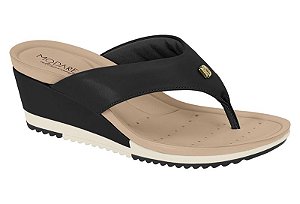 Tamanco Modare Casual Calce Facil Salto Anabelle Conforto Preto