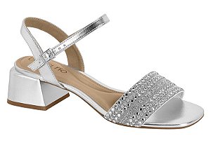 Sandalia Beira Rio Salto Bloco  Branco Off