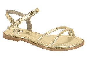 Tamanco Infantil Molekinha Confortavel Dourado