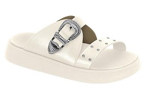 Tamanco Infantil Molekinha Calce Facil Branco Off