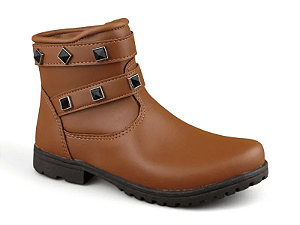 Bota Infantil Montaria Fuffy Caramelo