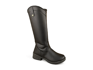 Bota Infantil Fuffy Preto