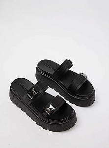 Tamanco Petite Jolie Pulse Calce Facil Preto