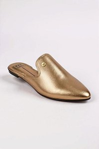 Mule Moleca Feminino  Conforto E Estilo Para O Dia A Dia  Ouro Rosado