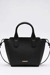Bolsa Petite Jolie Em Material Sintético Com Design Moderno E Alça Ajustável Preto