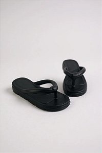 Chinelo Nuvem Usaflex Conforto Amortecimento Para O Dia A Dia Preto