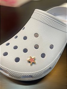 Bottons Decorativos Elegantes Para Crocs Dourado