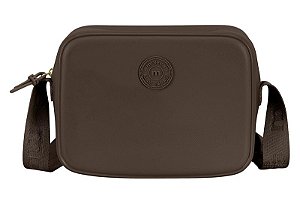 Bolsa Feminina Moleca Trasversal Com Alça Ajustavel Cafe