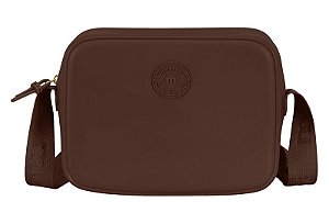 Bolsa Feminina Moleca Trasversal Com Alça Ajustavel Chocolate