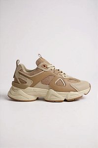 Tenis Feminino Ramarim Chunky Solado Alto  Marrom