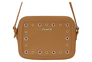 Bolsa Moleca Tira Colo Com Ilhos Camel