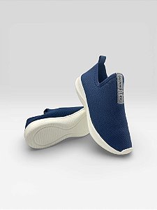 Tênis Meia Slip-On Feminino Conforto Urbano Marinho