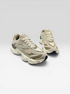 Tênis Casual Chunky Com Solado Alto Bege