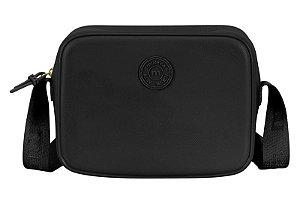 Bolsa Feminina Moleca Trasversal Com Alça Ajustavel Preto/Preto