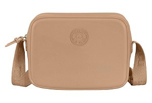 Bolsa Feminina Moleca Trasversal Com Alça Ajustavel Nude