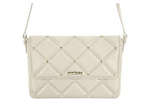 Bolsa Feminina Moleca Trasversal E Alça Ajustável Branco Off