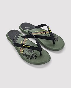Chinelo De Dedo R1 Style Rider Verde/Preto #1