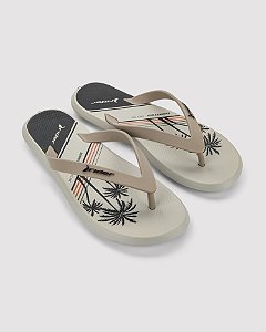 Chinelo De Dedo R1 Style Rider Bege/Verde #1