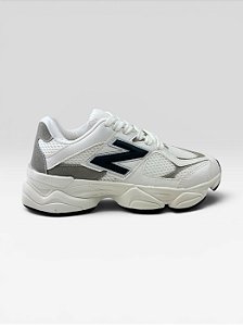 Tênis Energy Nb Lifestyle Blogueira  Branco/ Gelo