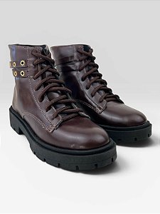 Littz Bota 1642Bi Marrom