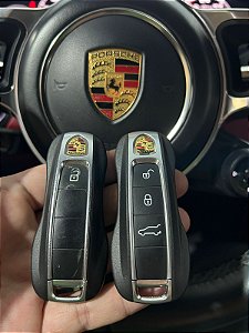 Chave codificada presencial Porsche Cayenne 2021