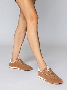 Tênis Petite Jolie Flat Sneaker Doce De Leite PJ7546