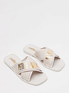 Chinelo Petite Jolie Vibe White PJ7611
