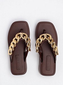 Chinelo Petite Jolie Hit Brown PJ6515