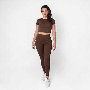 BLUSA POWER FLEX MARROM