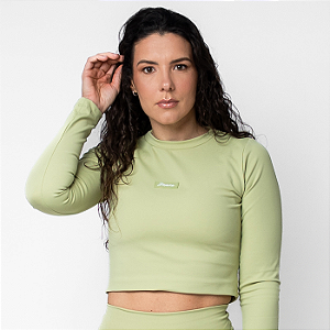 BLUSA LONGA POWER FLEX MENTA