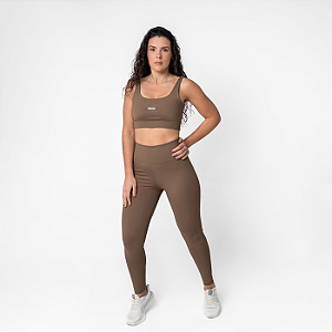 LEGGING POWER FLEX LISO COFFEE