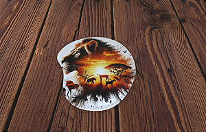 Mousepad Ergonômico - Leão